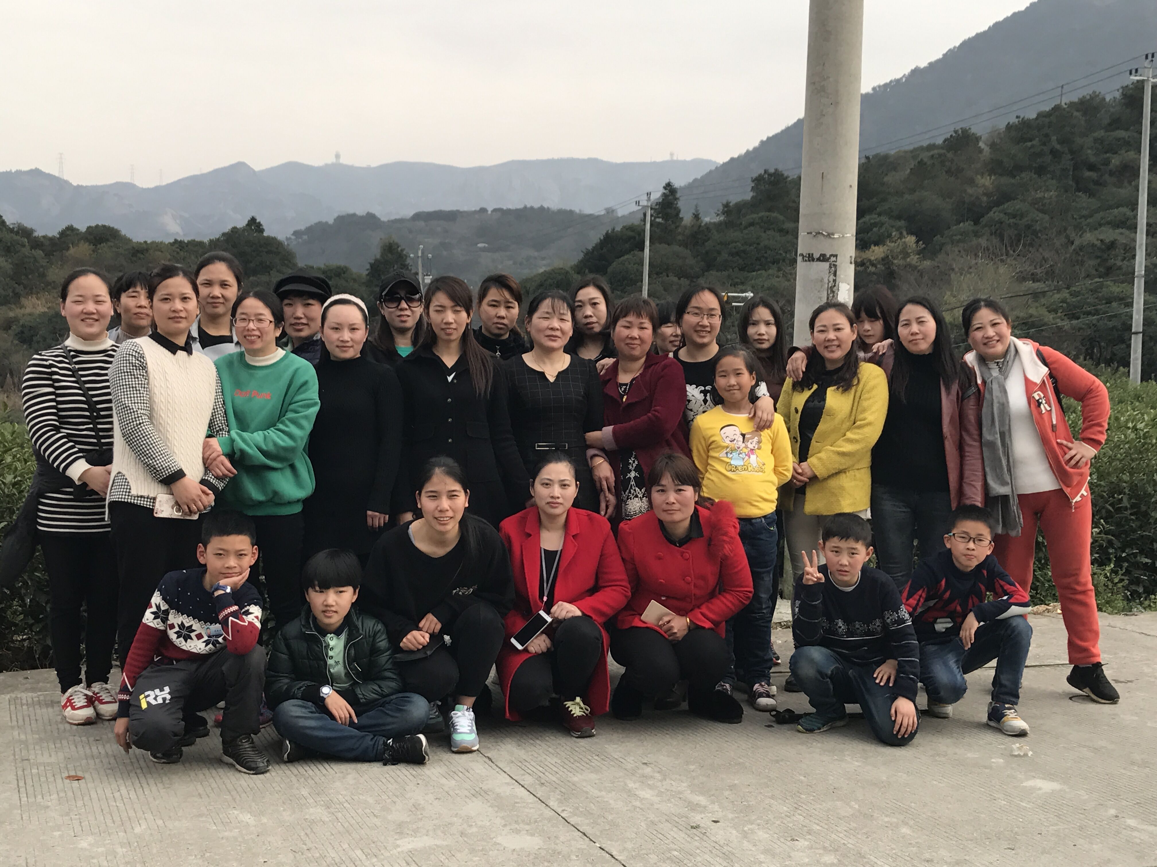 三*八妇女节大罗山一日游